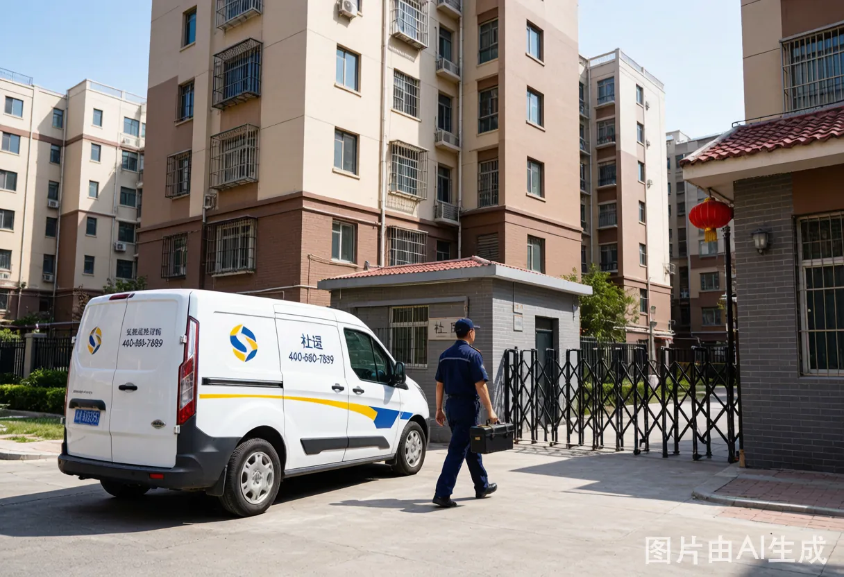 北京京迅开锁师傅携工具箱上门服务